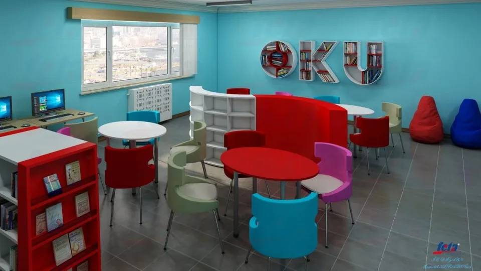 Kütüphane Mobilyaları - proje görseli 37