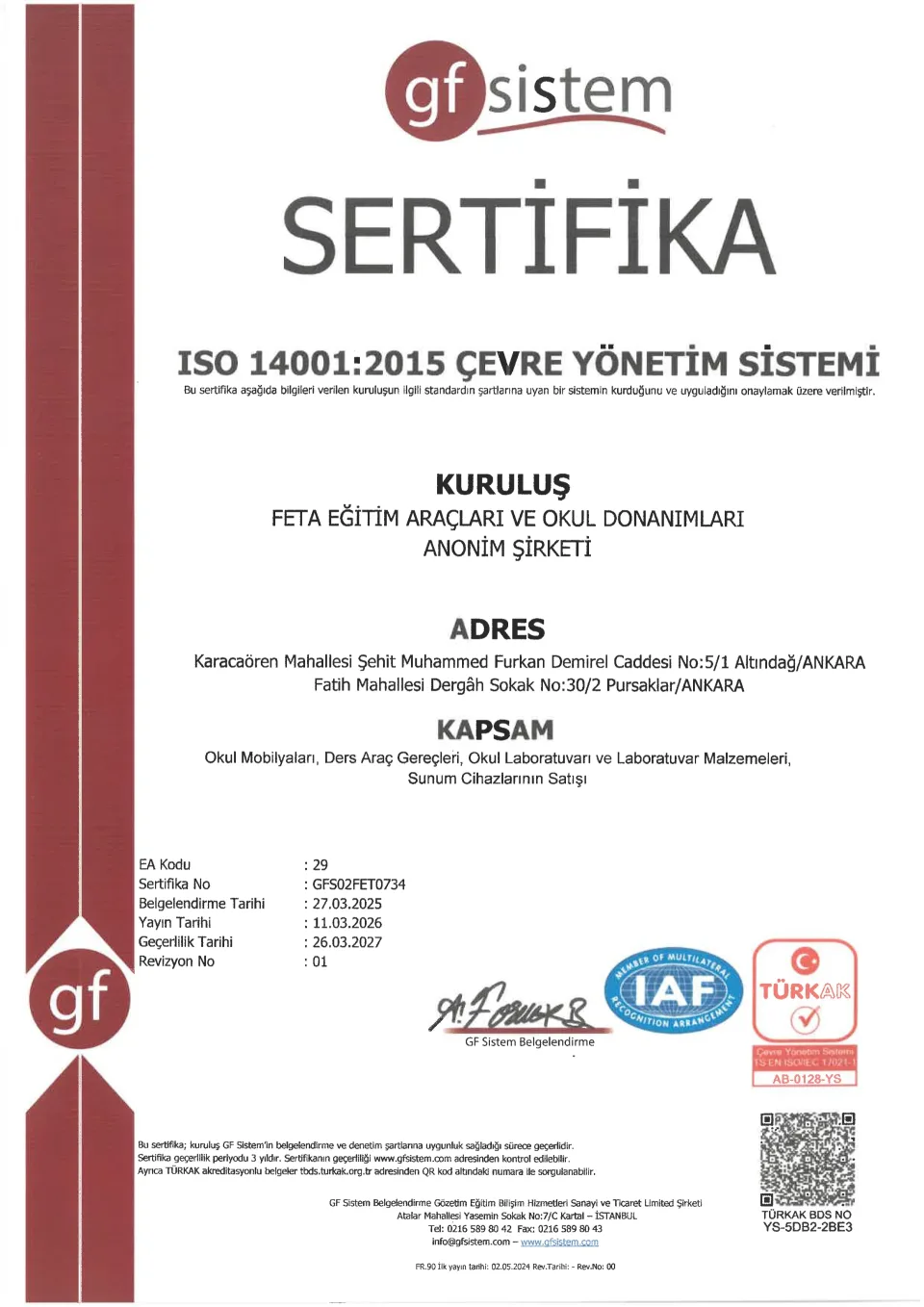 ISO 14001:2015