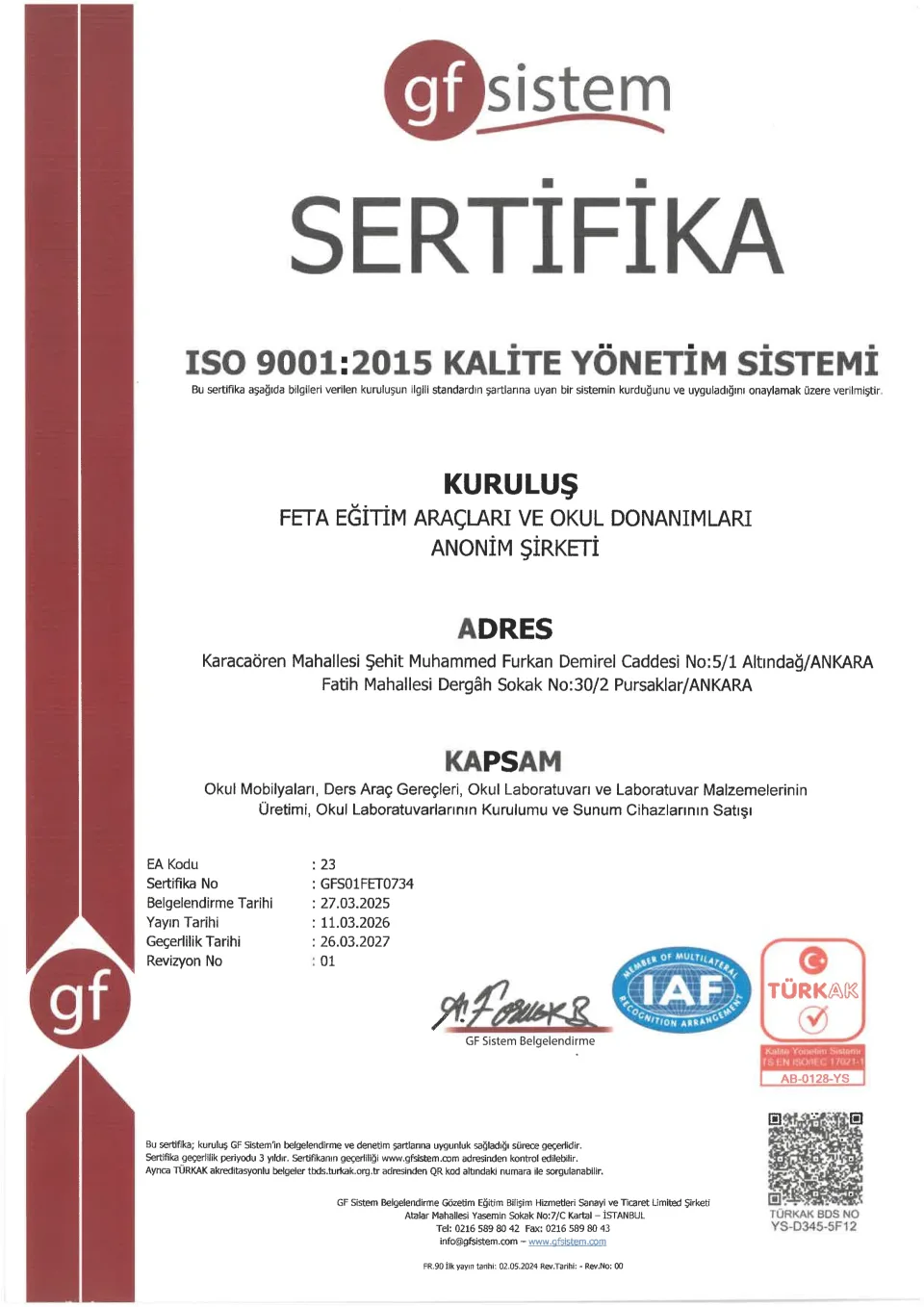 ISO 9001:2015