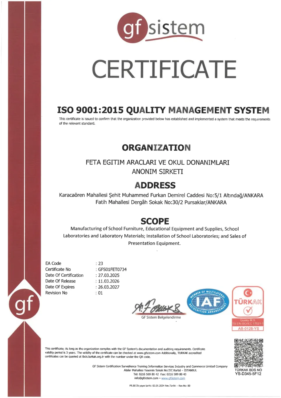 ISO 9001:2015 (EN)