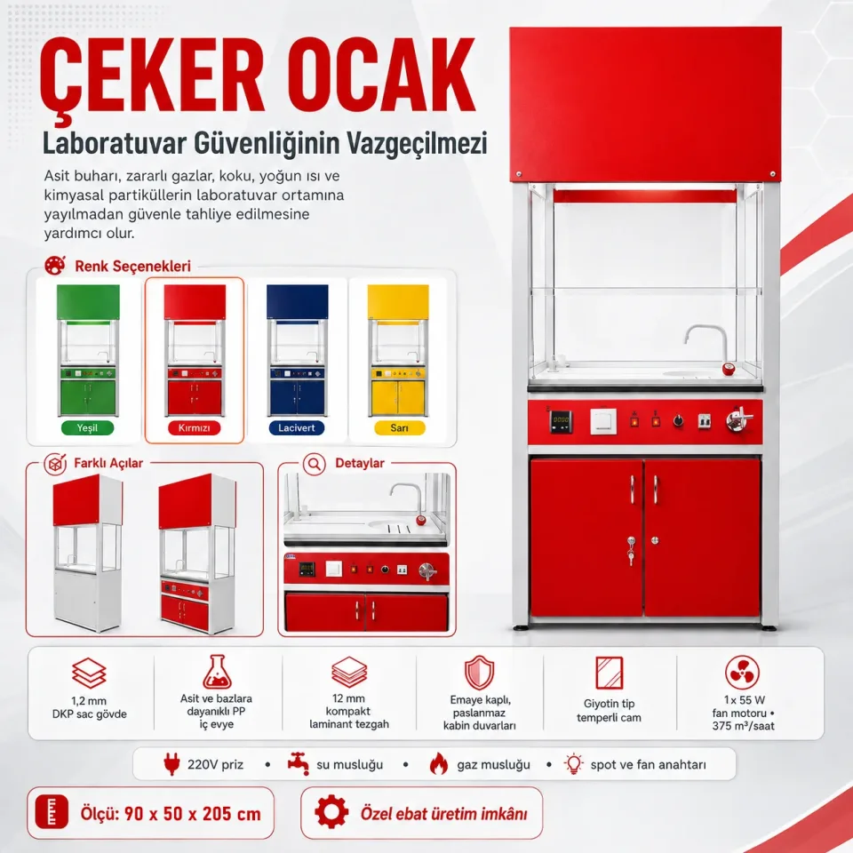Çeker Ocak  Panoramik Camlı Elektrik Motorlu Açılır Cam (50x90x205 cm)